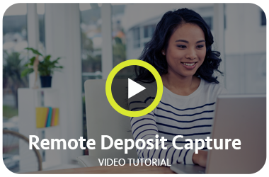 remote deposit capture video tutorial image