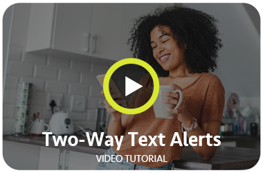 two way text alerts video tutorial